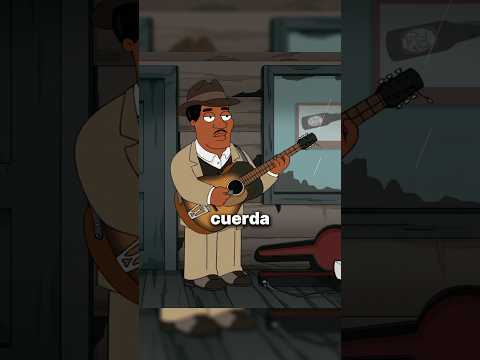 Él cuenta una historia sobre su guitarra🎸 #padredefamilia
