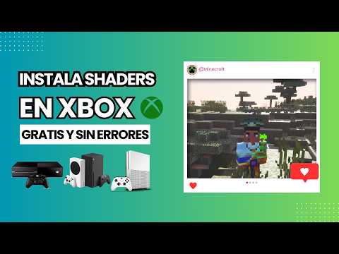 Como INSTALAR SHADERS en XBOX (one, series x y s) - Instala texturas en minecraft xbox FACIL 2024