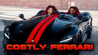 Taking RONALDO’s COSTLY FERRARI FOR A SPIN 🫣🫣 (went wrong)
