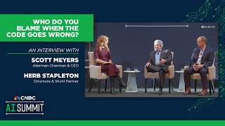 Who do you blame when the code goes wrong? l CNBC AI Summit 2025