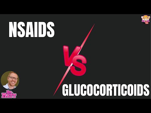 NSAIDs vs. Glucocorticoids: Anti-inflammatories