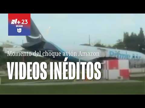 Se conocen nuevas imágenes del accidente aéreo en el Aeropuerto Internacional de Miami