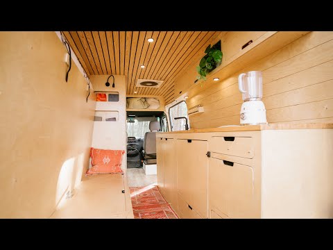 Tour of My Self Converted Van (price reveal)