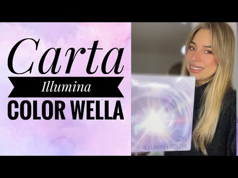 Carta Ilumina Wella CLASE DE COLORIMETRÍA | Caterina Educadora