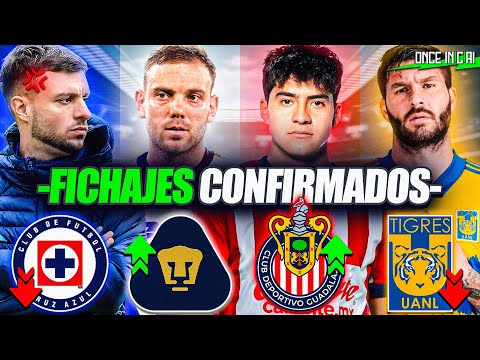 LO ÚLTIMO del MERCADO DE FICHAJES en la LIGA MX 2025 | GIGNAC SE VA | ANSELMI DESTRUYE AL CRUZ AZUL