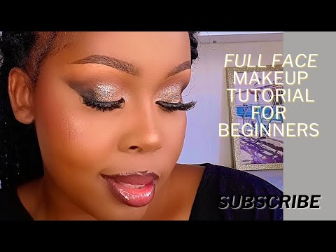 HOW TO DO A FULL GLAM MAKEUP TUTORIAL FOR BEGINNERS!! // VERY DETAILED