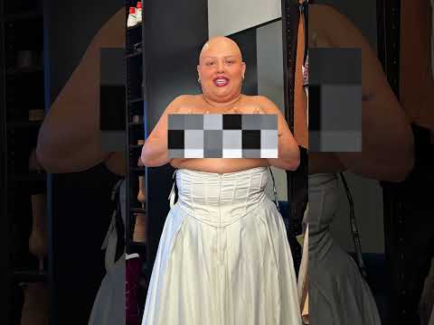 let’s see how this Bridal Shop wedding dress fits 👀 nightgown