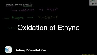 Oxidation of Ethyne