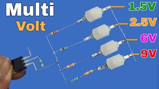 1.5V To 12V Regulated Output Circuit