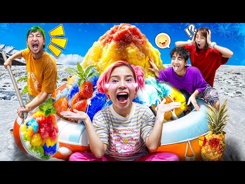 คลิปวันเกิดเหตุหนูม่วง กับ การทำน้ำแข็งใสยักษ์ของอาเมย์!!