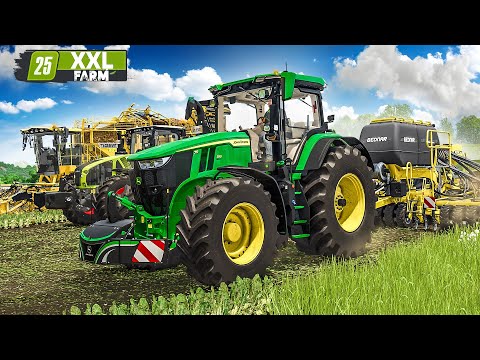 Neues Equipment und viele Hektar Rüben! | XXL Farm #34 | FARMING SIMULATOR 25