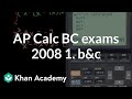 Calculus BC Exam Problem Analysis