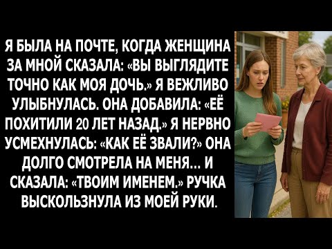 На почте женщина сказала, что я её дочь… Похищена 20 лет назад