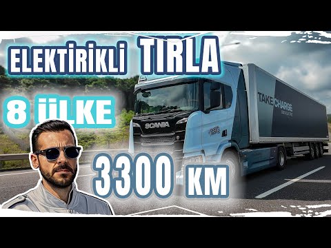 ELEKTRİKLİ TIRLA 8 ÜLKE DOLAŞAN KADINLAR TÜRKİYE’DE!