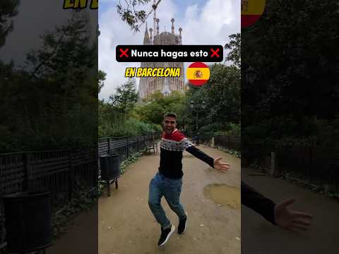 Que no hacer en Barcelona ❌🇪🇸 #barcelona #viajes #viajar #españa