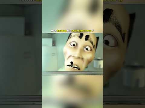 आदमी ने पी आखिरी सिगरेट 😰|#shorts #youtubeshorts