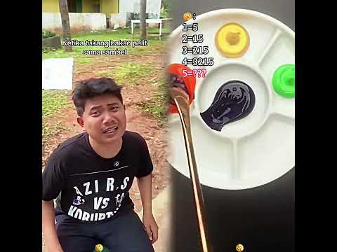 Ketika tukang bakso pelitsama sambel!!!๐ #pov #humor #life