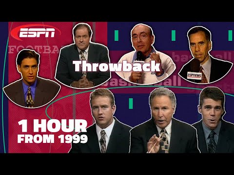 1 HOUR from the library 📽️ ESPN Throwback featuring Chris Berman, Greeny, Dickie V & more