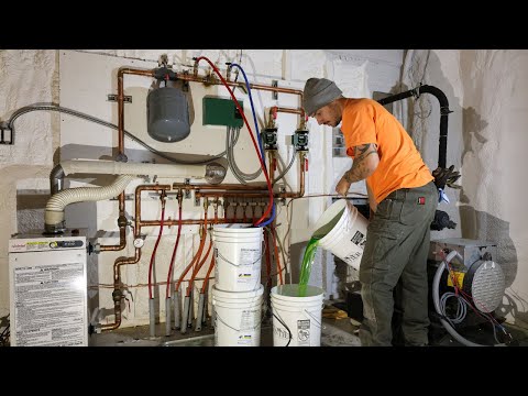 Installing Shop Radiant Floor Heating System