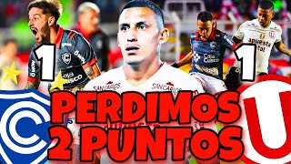 CIENCIANO 1-1 UNIVERSITARIO🏆🏆 PERDIMOS 2 PUNTOS EN CUSCO😡😡 FECHA 2 (CLAUSURA) 2025 #LIGA1 | OPINIÓN
