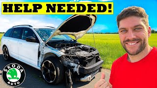FITTING A 2.5L 5 CYLINDER AUDI RS3 ENGINE INTO MY SKODA VRS!!