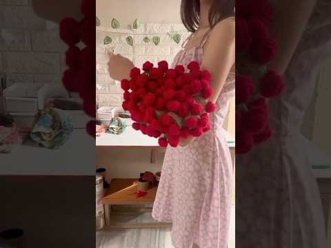 Pov - You got a whole blanket bouquet instead 😍 #crochet #cutegifts #cute #trending #viralvideos