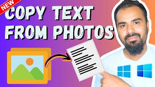 Copy Text From Photos Without Any Software or Online Tool Using Windows 10 and 11