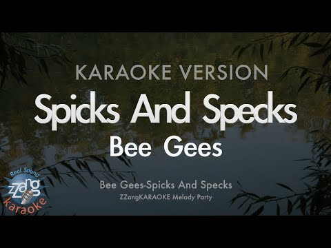 Bee Gees-Spicks And Specks (Melody) (Karaoke Version)