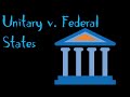 Governance Structures: Federal vs. Unitary