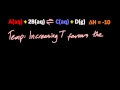 Le Chatelier's Principle and Equilibrium