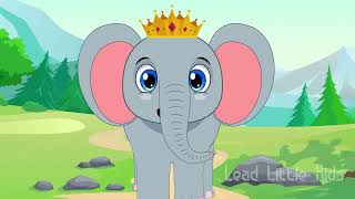 हाथी राजा कहाँ चले - Hathi Raja Hindi Rhyme | Kids Nursery Poem | Hindi Bal Geet