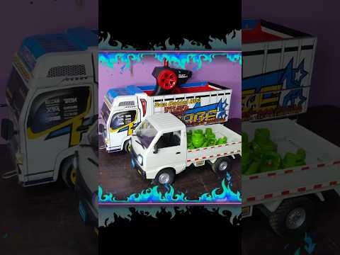 Truk Srobot Muatan Pic Up Remot Kontrol #hobbyhappy