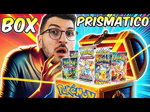 APRO il MISTERIOSO BOX PRISMATICO per COMPLETARE i MIEI ALBUM di CARTE POKEMON