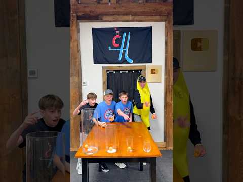 4 For 4 Glass Cup Trick Shot! Ft. @TrickShotBros93 #carsonhockey #trickshots #trickshot