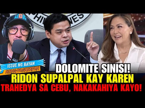 TERRY RIDON, SUPALPAL KAY KAREN! MAY PINOPROTEKTAHAN?! SINIPA PALA NI PRRFD KAYA GALIT SA DOLOMITE