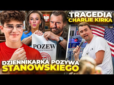 STANOWSKI MIAŻDŻY DZIENNIKARKĘ TVP?  (CHARLIE KIRK, IRYNA ZARUTSKA, TVP, DONALD TRUMP, SZNEPF)