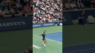 Carlos Alcaraz serve & forehand slow motion #atp #tennis