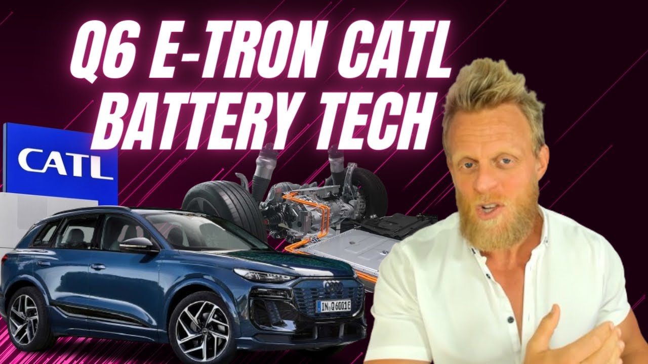 Large Tesla-like battery cells used in NEW Audi Q6 e-tron electric SUV