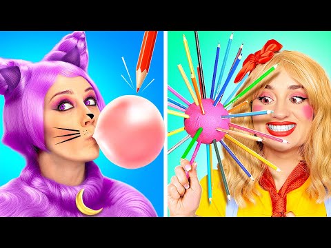 Catnap & Miss Delight’s Love Story! Hacks & Gadgets to Escape School Jail👮🏼‍♀️