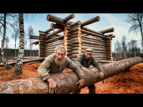 Under $600, Two Men Dug This Underground CABIN By Hand - { By @lifeinthesiberianforest1‬ }