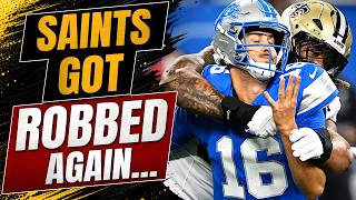 Saints Got ROBBED by the Refs Again!