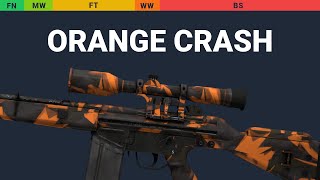G3SG1 Orange Crash Wear Preview