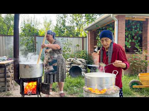Traditional Halva & Homemade Dough in the Countryside – Grandma's Life!