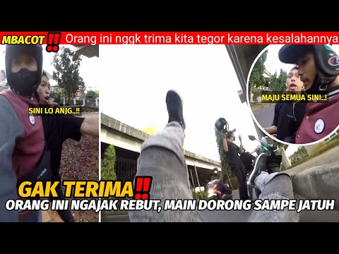 MBACOT❗SALAH, ditegor malah nggk terima || Ajak gelud sekalian || motovlog indonesia