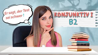 Konjunktiv I (Indirekte Rede) B2 🇩🇪📚