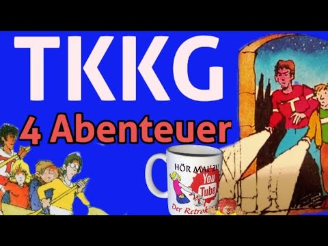 TKKG 4 x Abenteuer #krimihörspiel #tkkg #80er #cassetten #retro