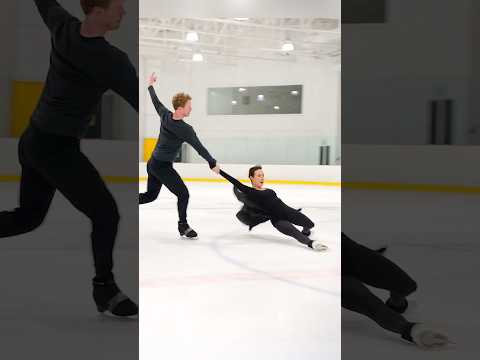 Who says you can't flamenco on ice? Madison Chock & Evan Bates practice their 2026 Free Dance
