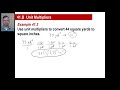 Unit Conversions and Mathematical Operations