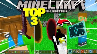 TOP 3 ADDONS/MOD PARA MINECRAFT PE 1.21! (MINECRAFT BEDROCK)