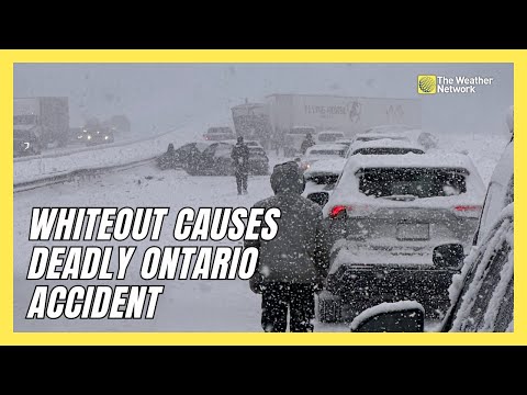 Deadly Pileup Shuts Down Highway 11 During Whiteout Conditions